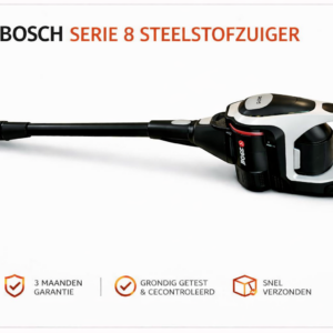 Bosch Unlimited Gen2 Serie 8 Steelstofzuiger