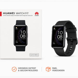 Huawei Watch Fit Special Edition - (Zwart)