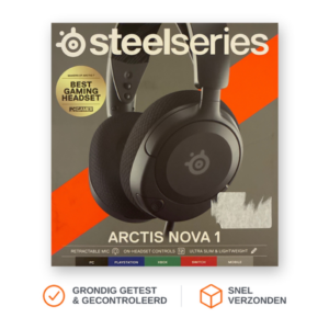 Steelseries Arctis Nova 1 - Zwart